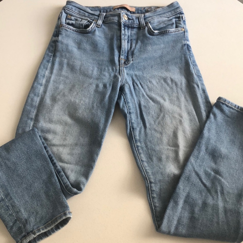 7 For All Mankind Luxe Vintage High Waist Ankle - Picture 2 of 10